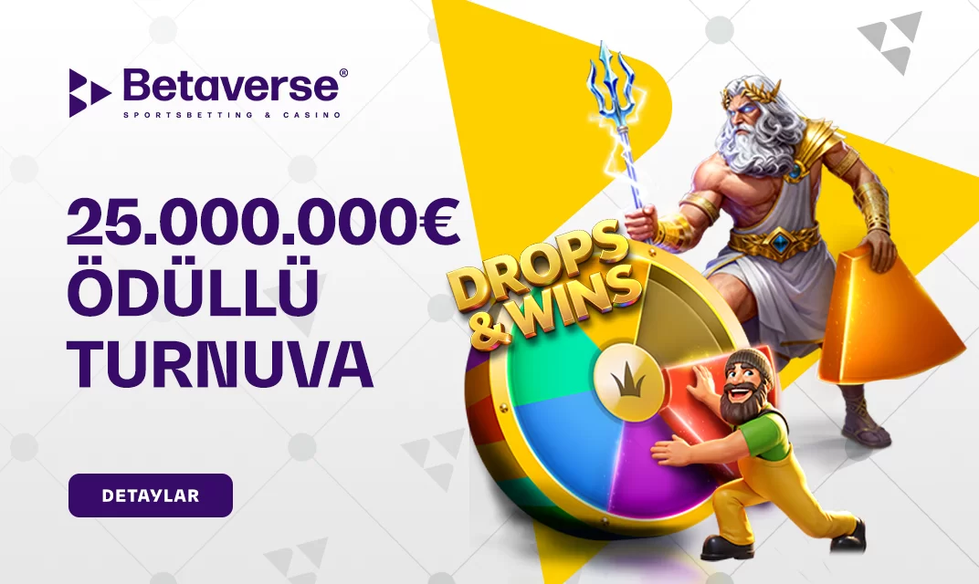 Betaverse Drops and Wins casino turnuvası